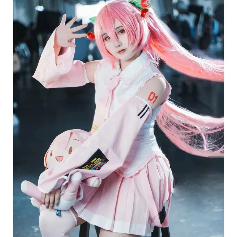 Anime Cosplay Miku - Anime Beginner Future Sakura Vocaloid Miku