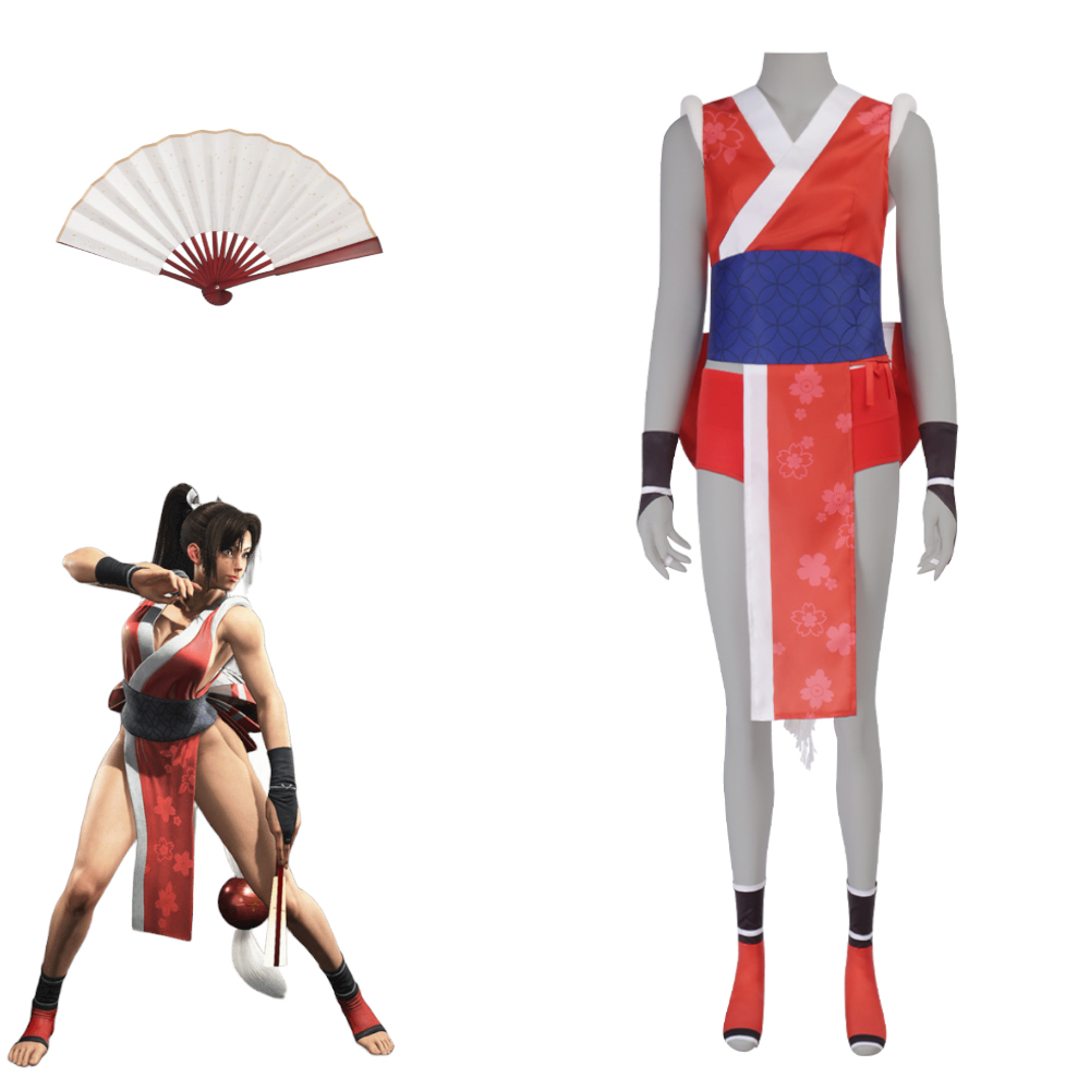 Anime Cosplay Ninja - Mai Shiranui Cosplay Costume KOF Mai