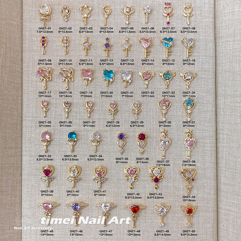 Sailor Moon Wand - 10pcs Sailor Moon Heart Wand Gold