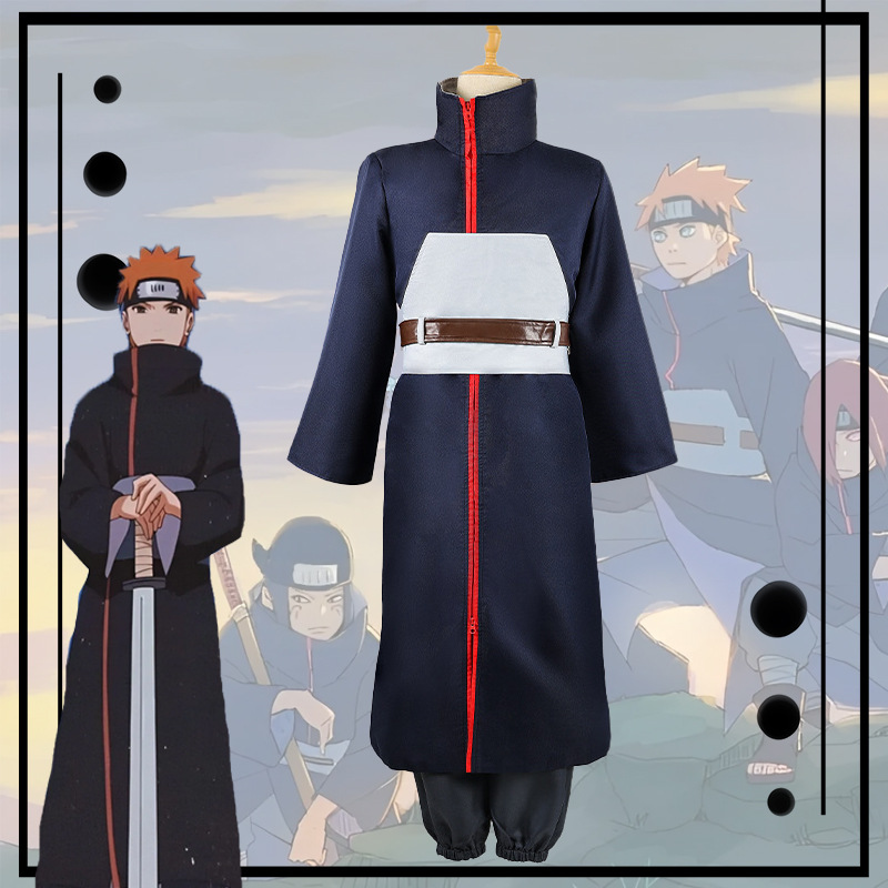 Anime Cosplay Ninja - Adult Anime Ninja Style Red Cloud