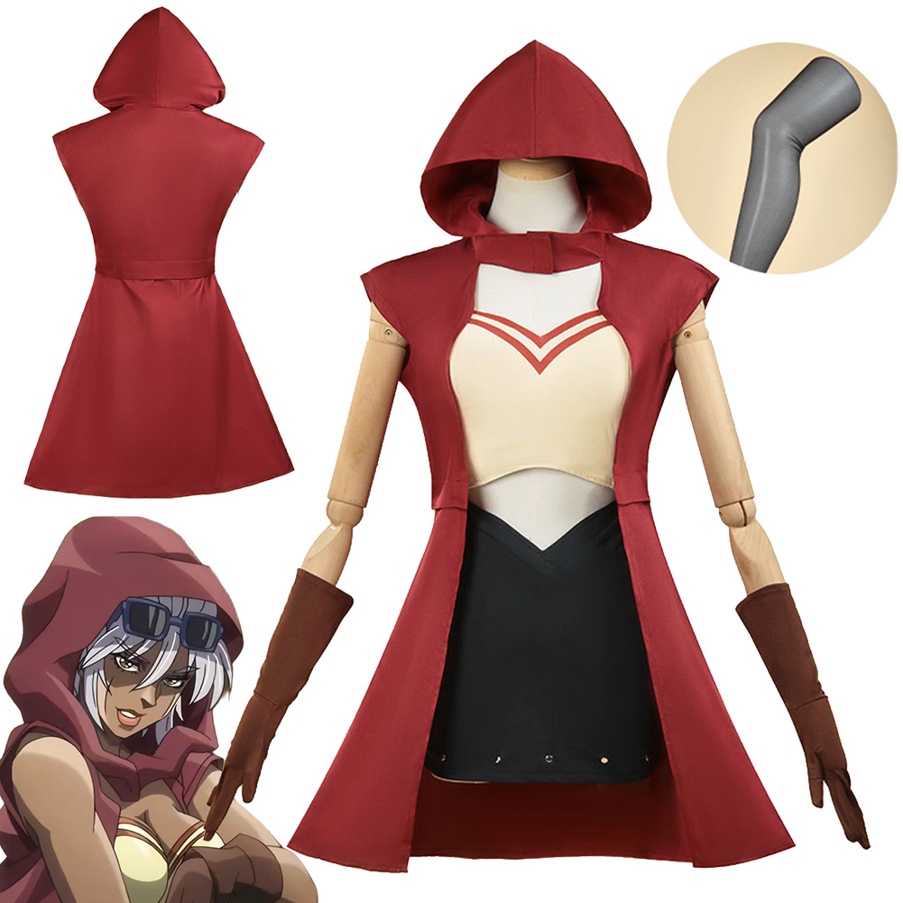 Anime Cosplay Outfits Female - Anime Bizarre Adventure of JoJo Mariah