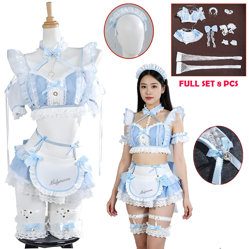 Anime Cosplay Live - cosplay costume Milk Chiffon maid Nice