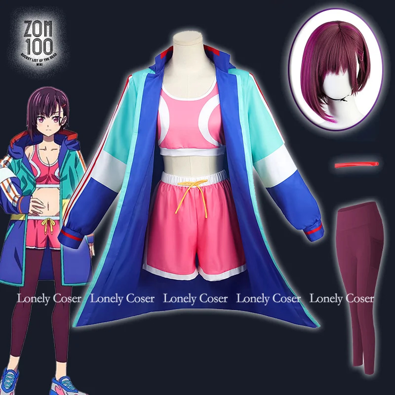 Anime Cosplay List - Shizuka Mikazuki Cosplay Costume Anime Zom