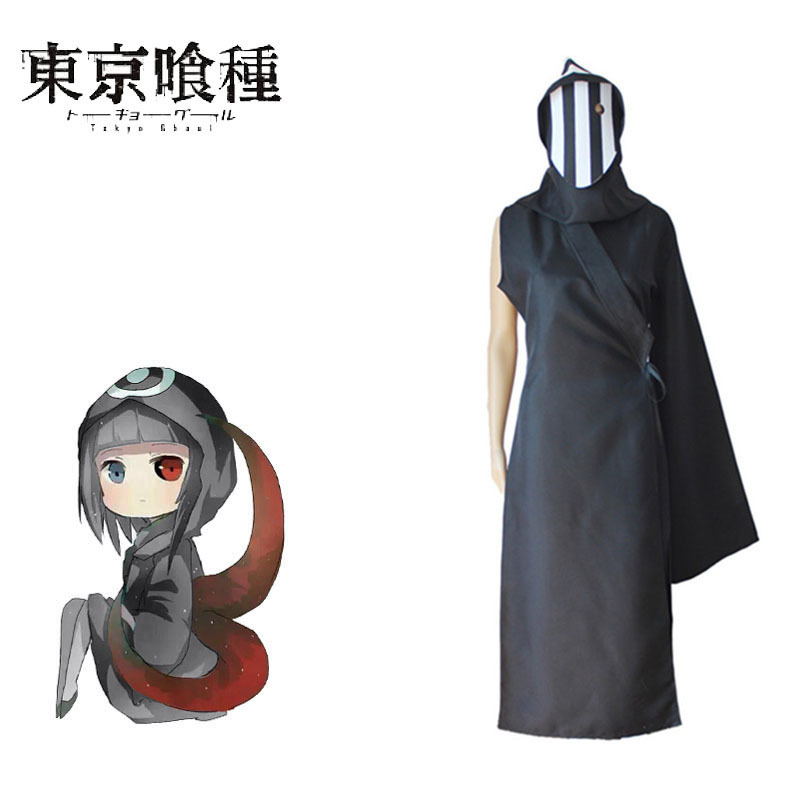 Anime Cosplay Tokyo Ghoul - Tokyo Ghoul Cosplay Costume Anku Black