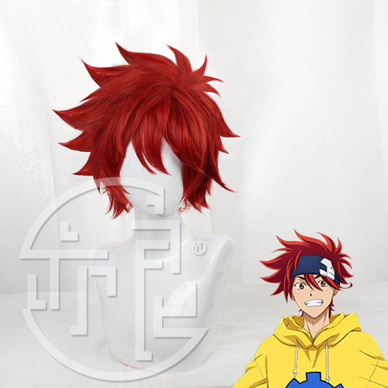 Anime SK8 the Infinity Reki Co – Anime Cosplay Red Hair Bewertung und Preis