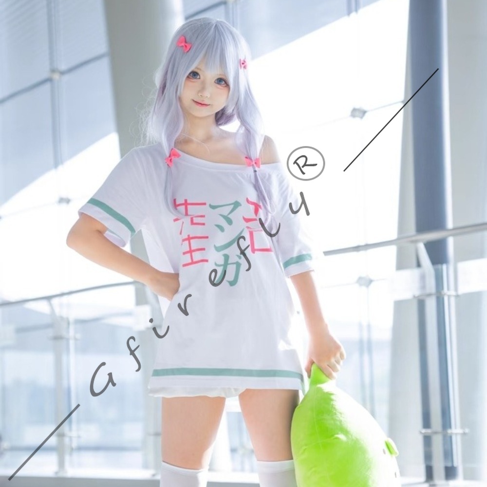 Eromanga Sensei Izumi Sagiri T – Anime Cosplay Mujer Bewertung und Preis