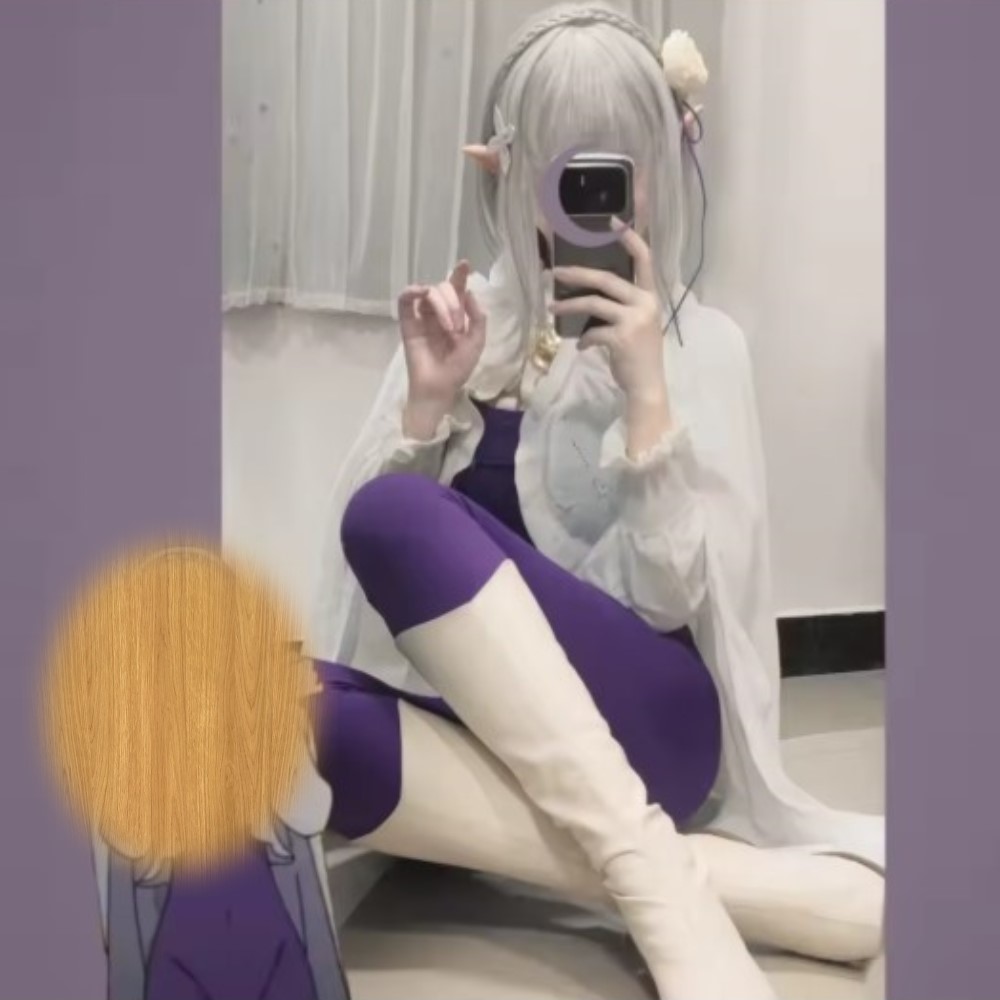 NEW Emilia Rezero Cosplay Cost – Anime Cosplay Re Zero Bewertung und Preis