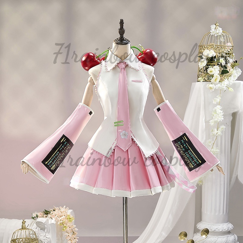 Sakura Mikuu Cosplay Costumes  – Anime Cosplay Miku Bewertung und Preis