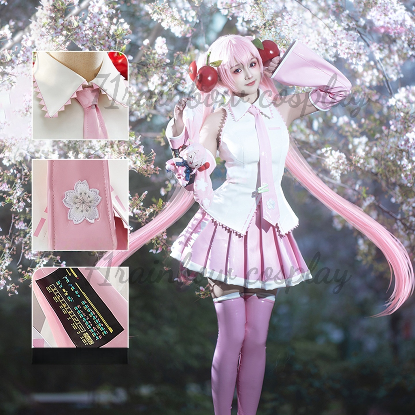 Sakura Mikuu Cosplay Costumes  – Anime Cosplay Miku Bewertung und Preis
