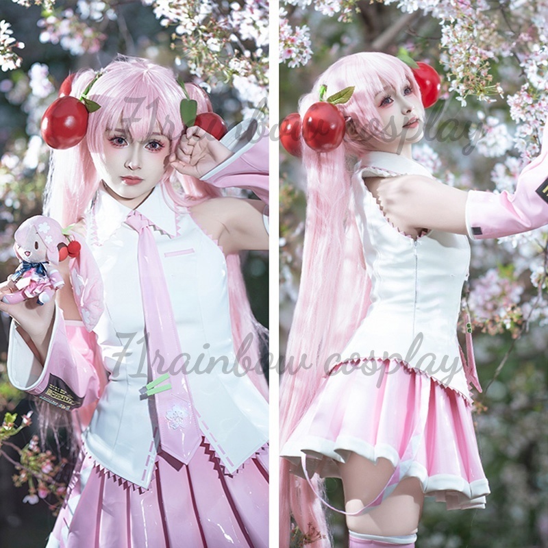 Sakura Mikuu Cosplay Costumes  – Anime Cosplay Miku Bewertung und Preis