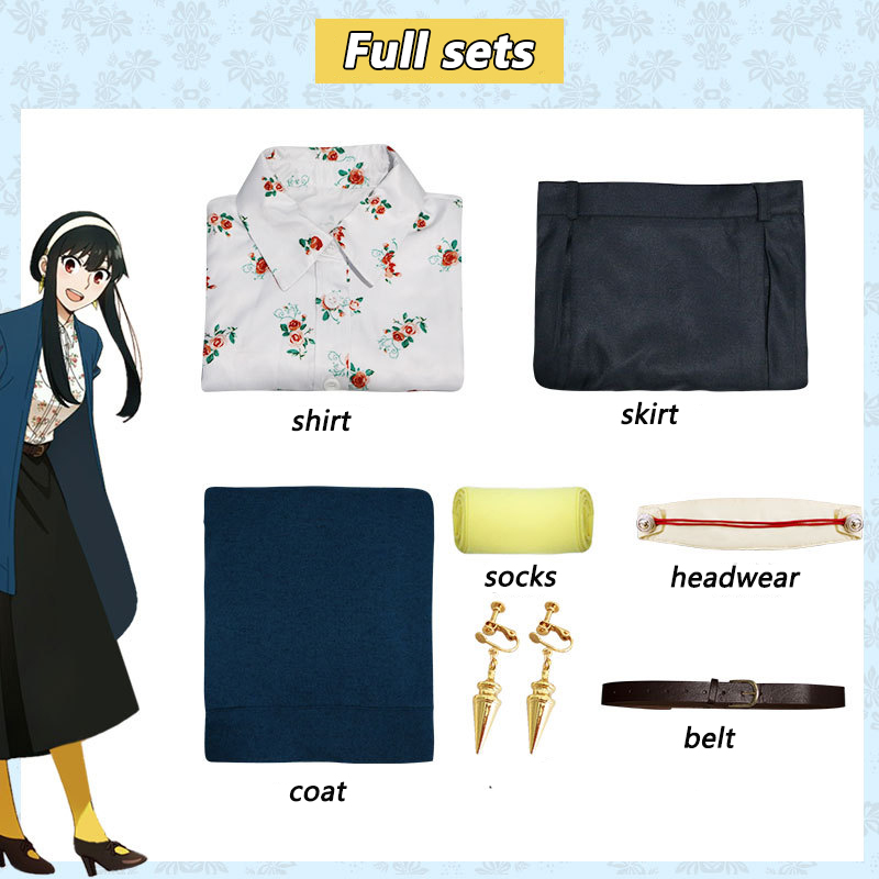 Yor Forger Cosplay Costume Ani – Anime Cosplay Yor Forger Bewertung und Preis