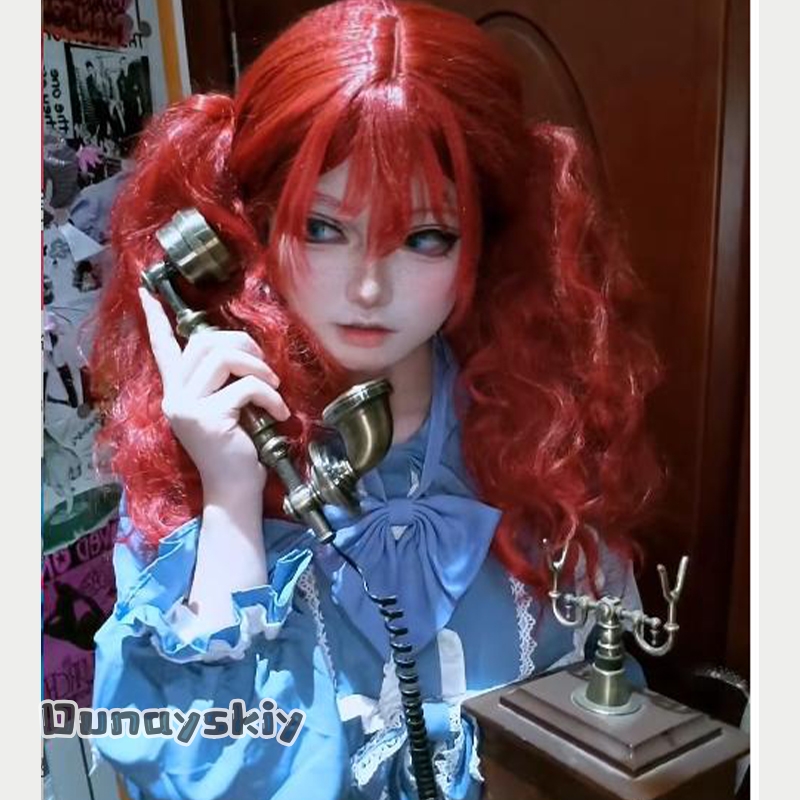 Hemera*/Poppy Game Cosplay Cos – Anime Cosplay Red Hair Bewertung und Preis