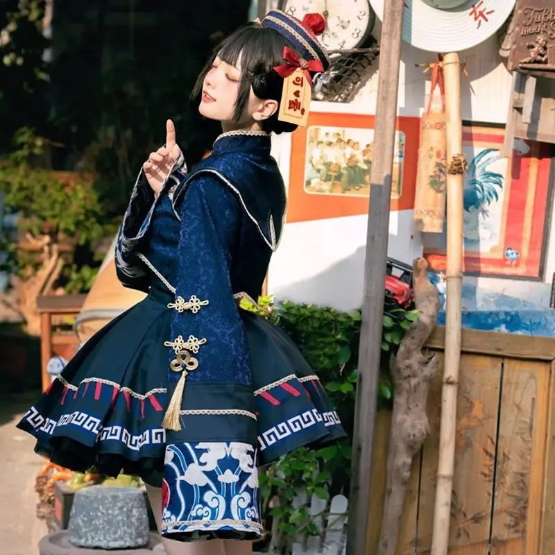 Lolita Chinese Style Sweet Dre – Anime Cosplay Girls Bewertung und Preis