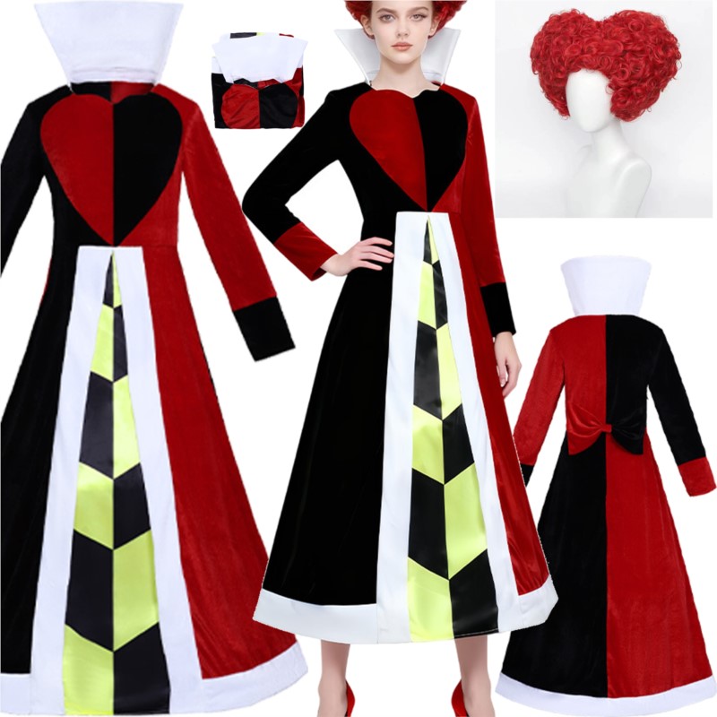 Queen Anime Red Heart Movie Co – Anime Cosplay Red Hair Bewertung und Preis