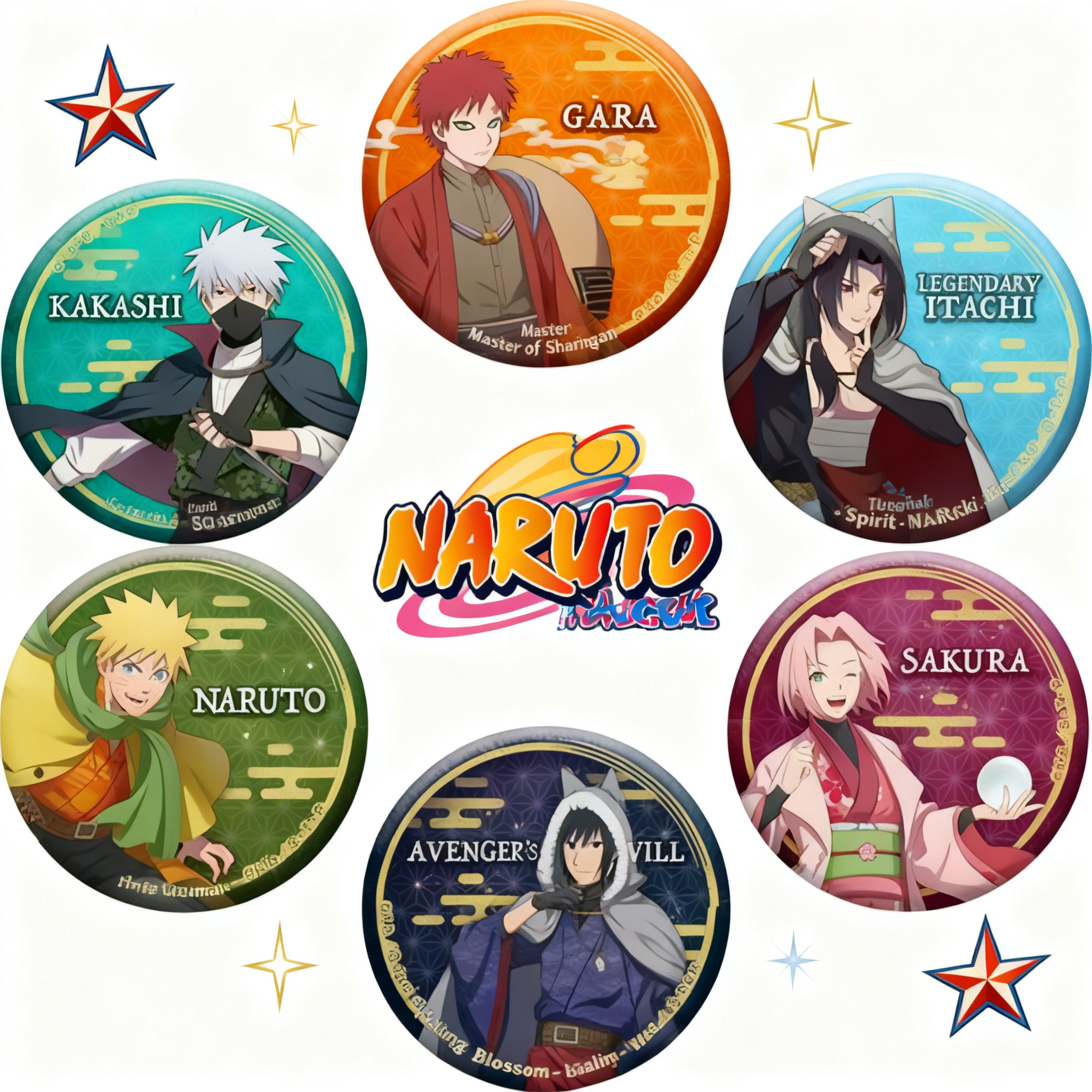 Anime Badge Naruto Cosplay Pin – Anime Cosplay Naruto Bewertung und Preis