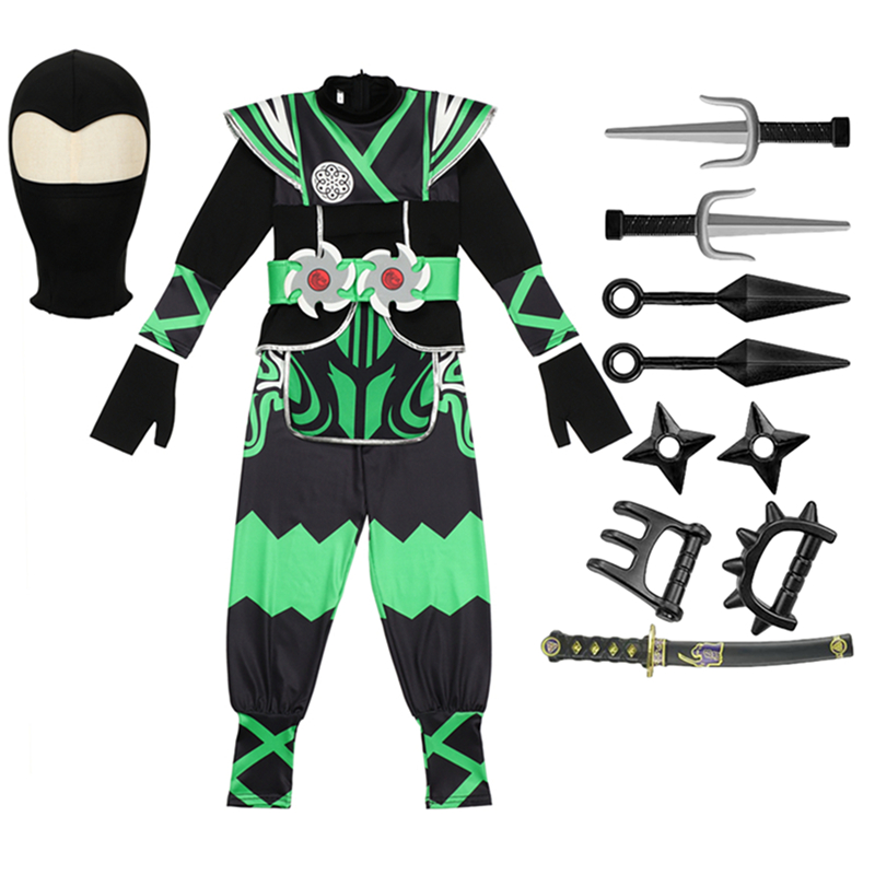 Japanese Ninja Costume Set for – Anime Cosplay Ninja Bewertung und Preis