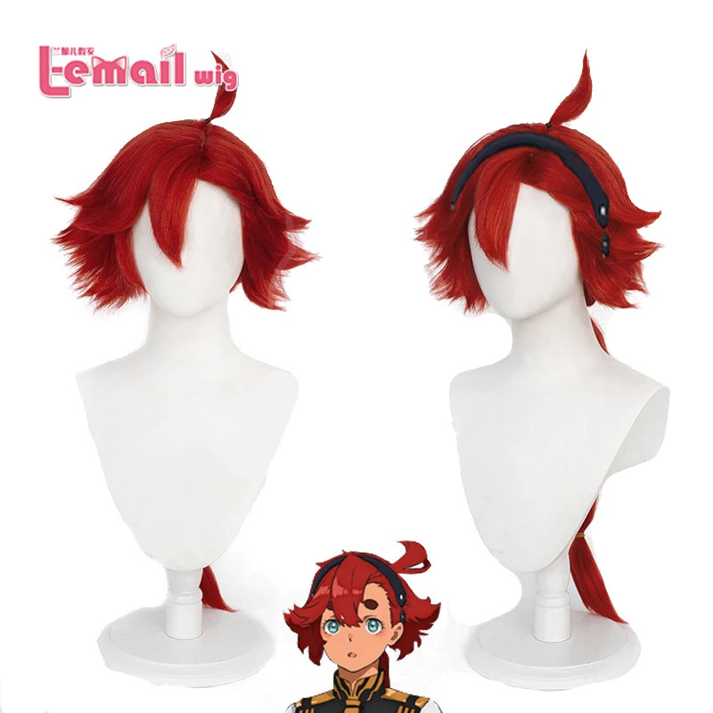 zizi 2025 L-email Synthetic Ha – Anime Cosplay Red Hair Bewertung und Preis