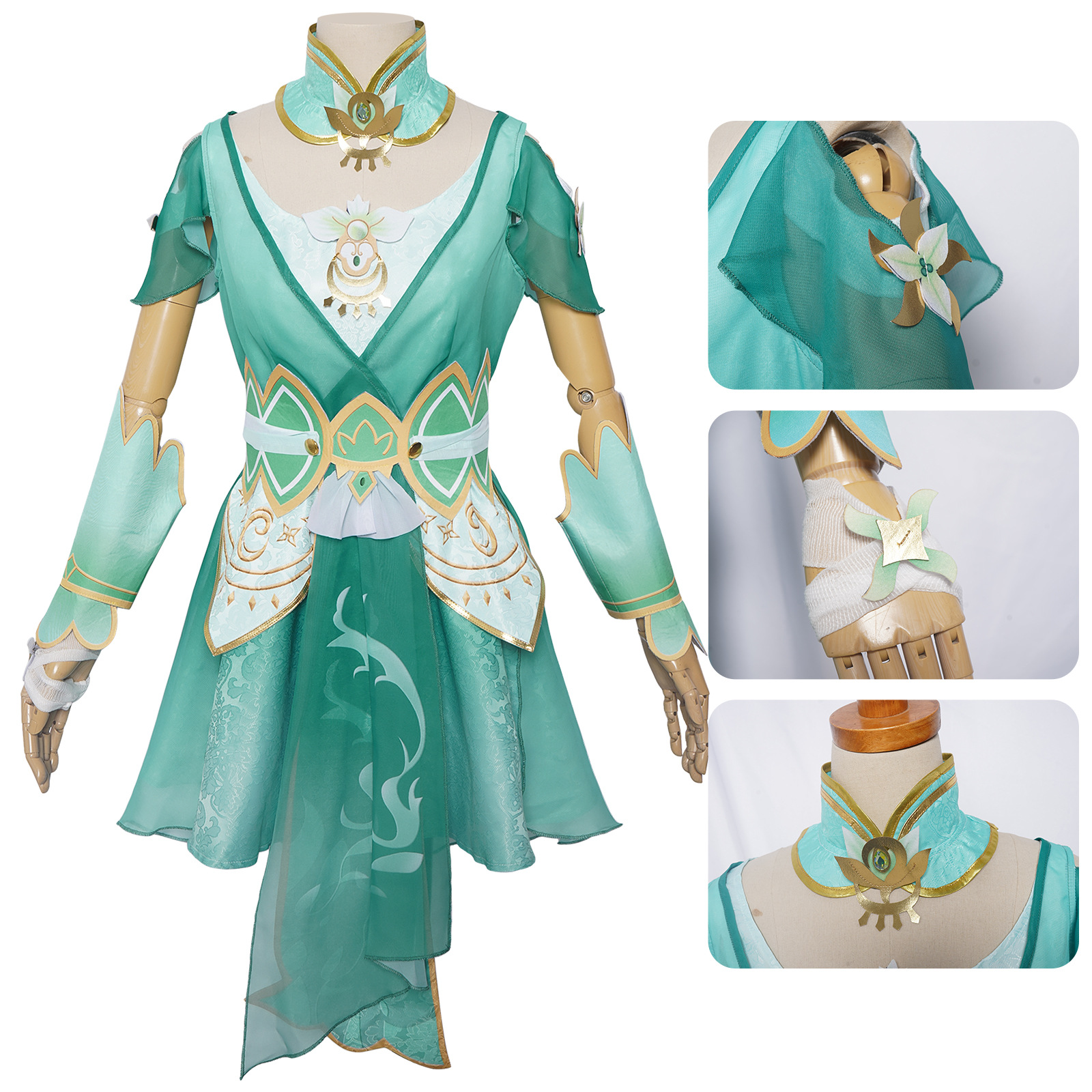 Bi Yao Cosplay Anime Jade Dyna – Anime Cosplay Girls Bewertung und Preis