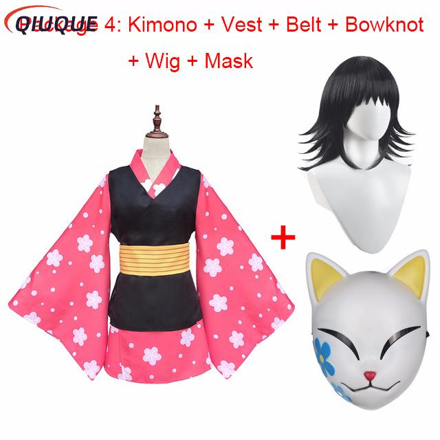 Makomo Cosplay Costume Kimono  – Anime Cosplay Mujer Bewertung und Preis