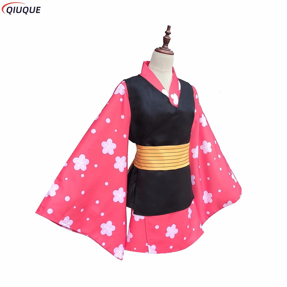 Makomo Cosplay Costume Kimono  – Anime Cosplay Mujer Bewertung und Preis