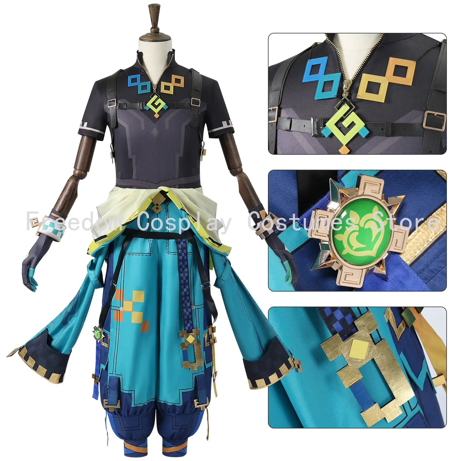 Game Genshin Impact Kinich Cos – Anime Cosplay Waifu Bewertung und Preis