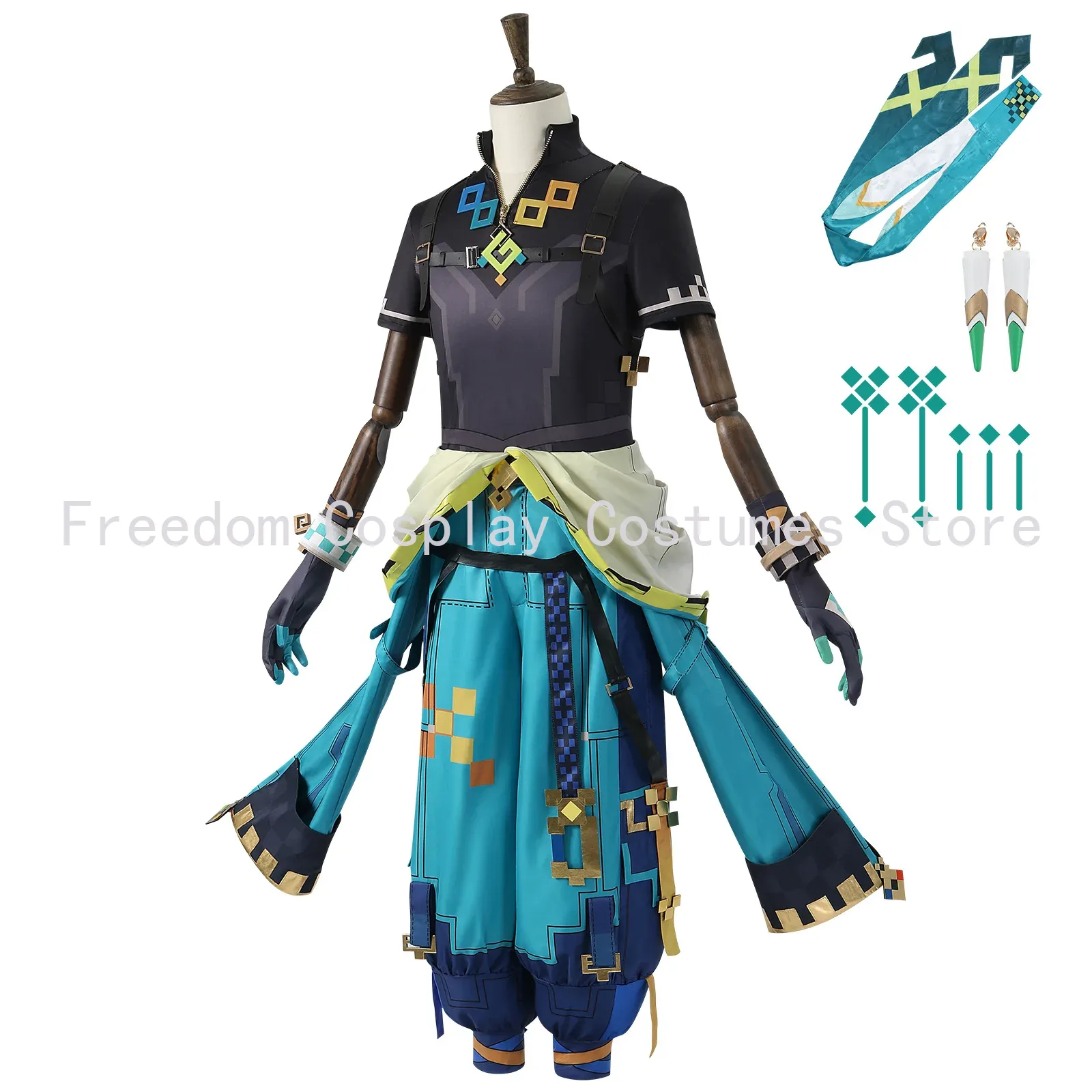 Game Genshin Impact Kinich Cos – Anime Cosplay Waifu Bewertung und Preis