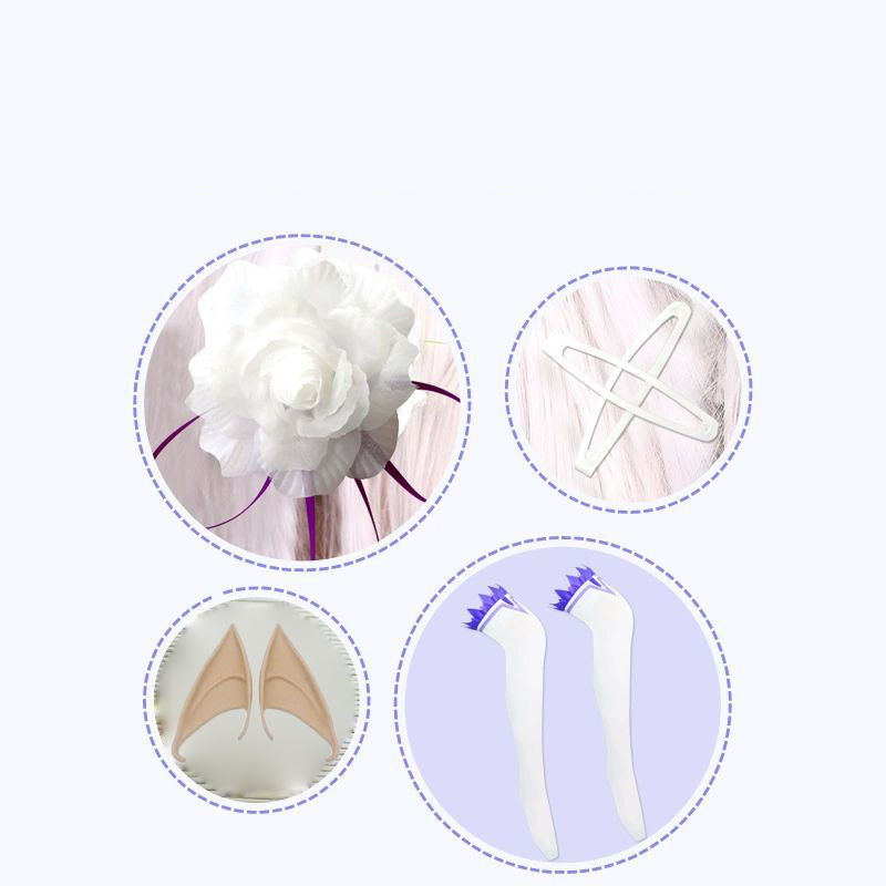 Emilia Cosplay Re Life in a di – Anime Cosplay Re Zero Bewertung und Preis