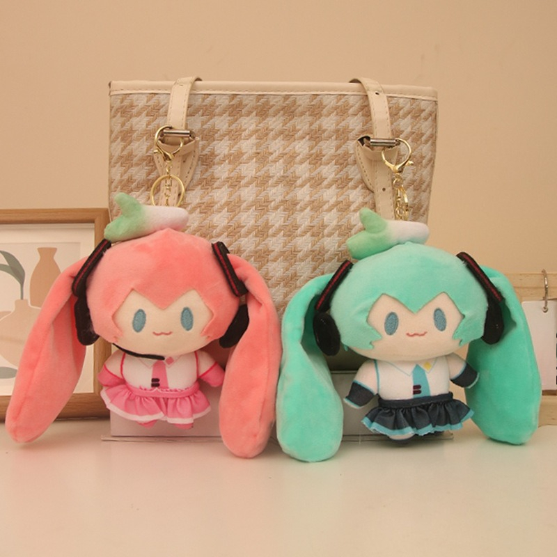 Hatsune New Miku Plush Toy Key – Anime Cosplay Miku Bewertung und Preis