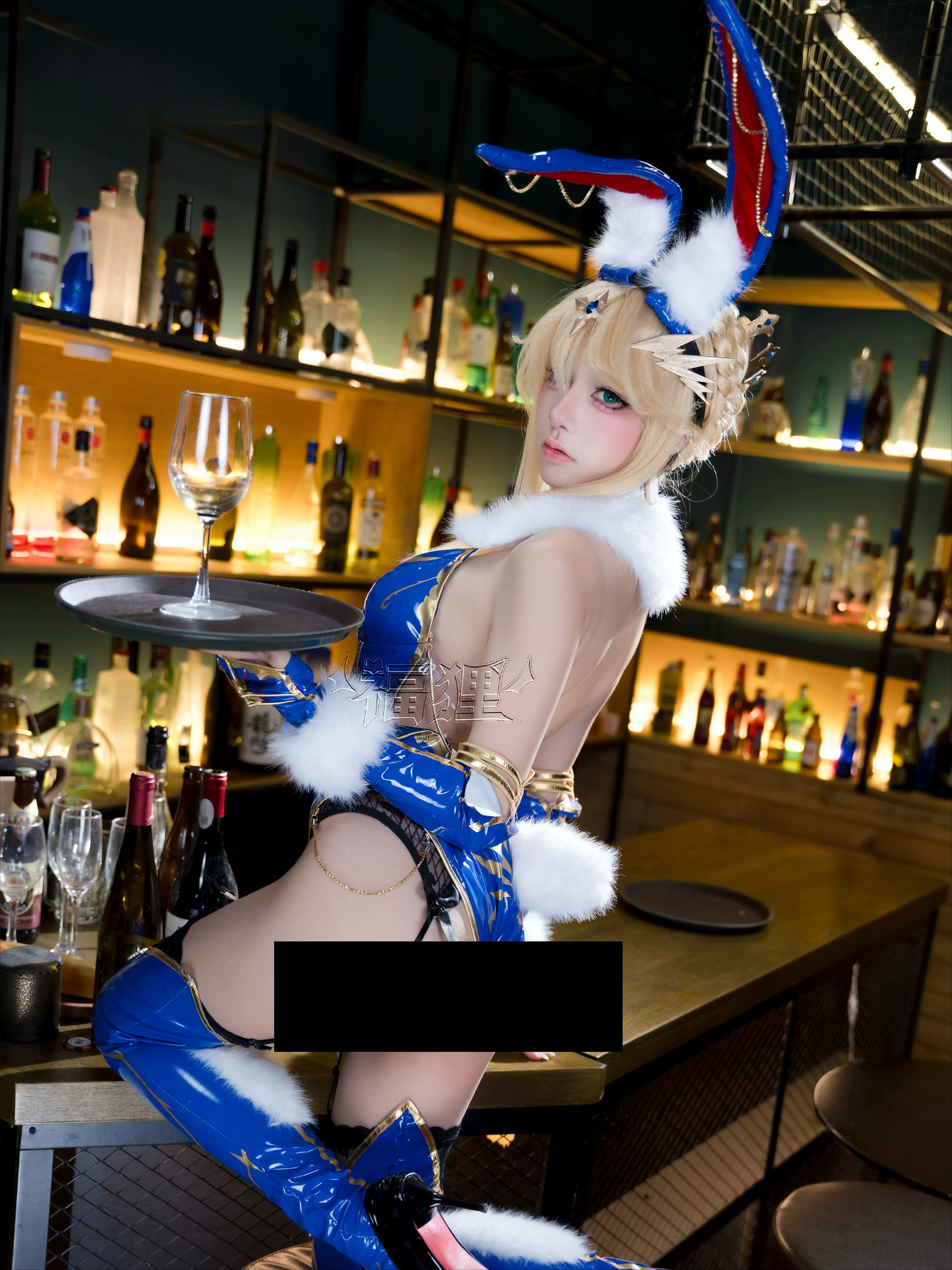 FGO Lancer Artoria Bunny Girl  – Anime Cosplay Girls Bewertung und Preis