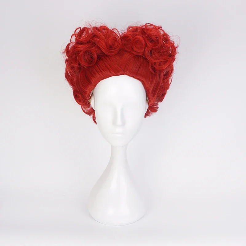 Alice Red Queen Cosplay Wig Qu – Anime Cosplay Red Hair Bewertung und Preis