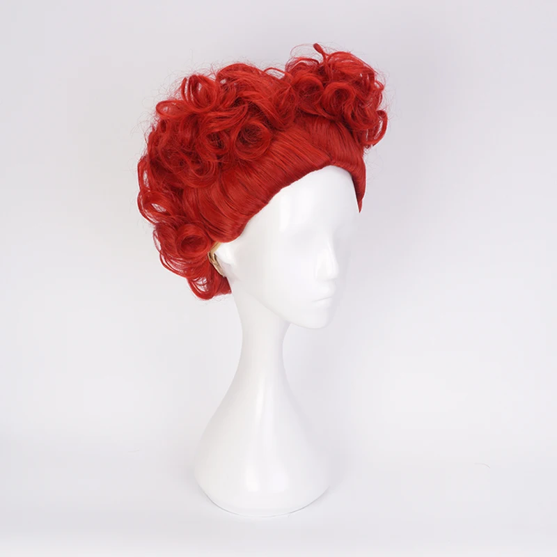 Alice Red Queen Cosplay Wig Qu – Anime Cosplay Red Hair Bewertung und Preis