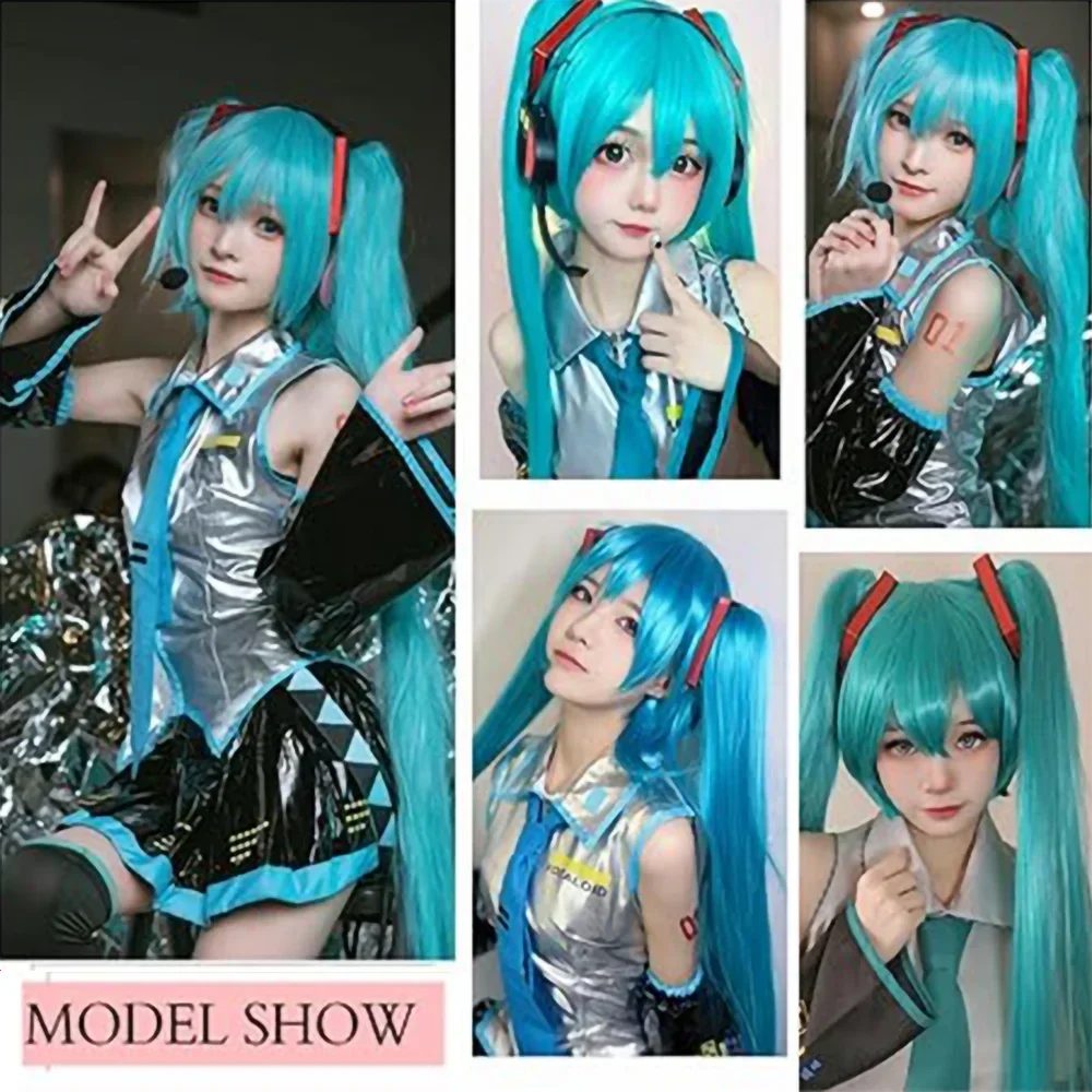 2026 Miku Cosplay Wig 105cm Lo – Anime Cosplay Miku Bewertung und Preis