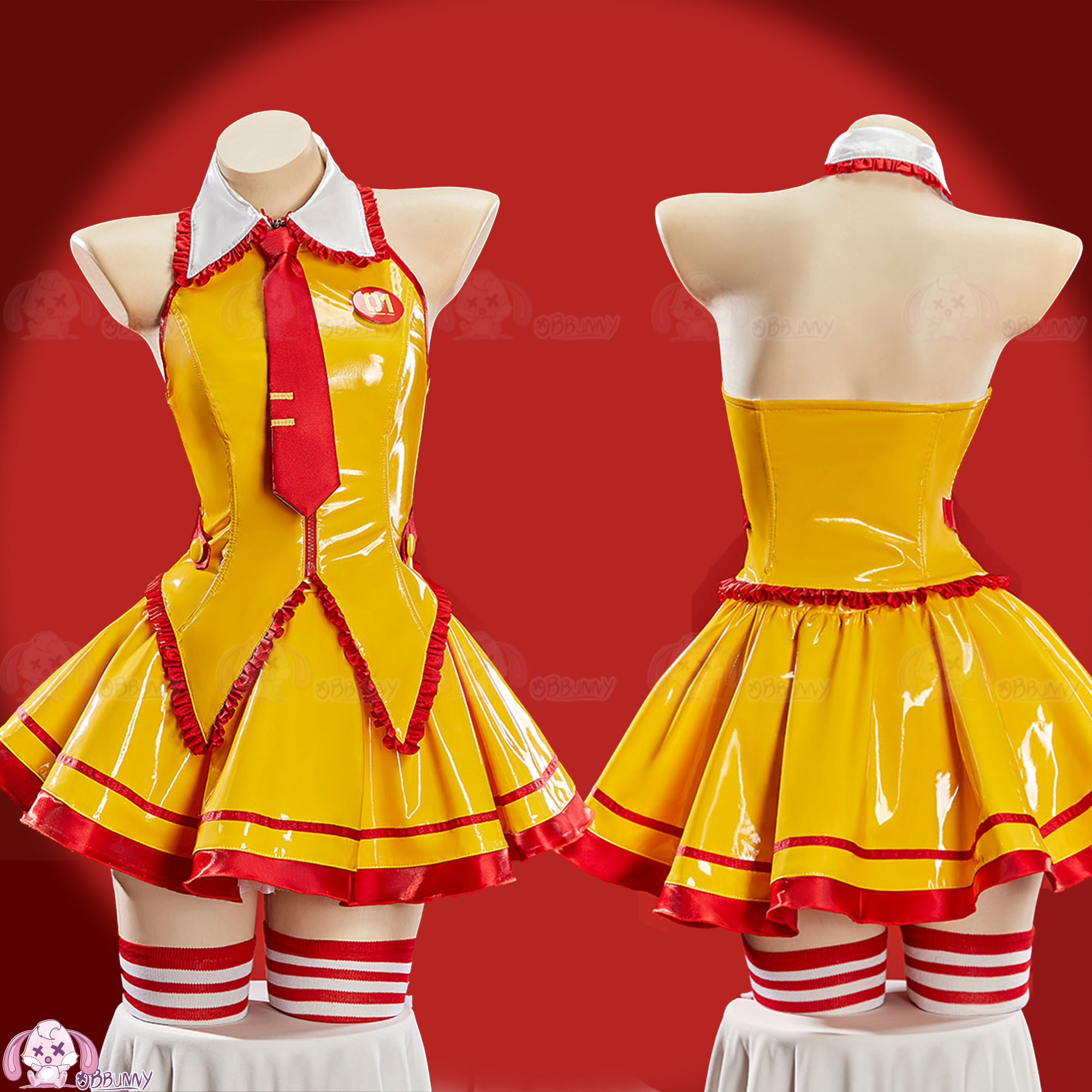 Miku Fanart Cosplay Costume PU – Anime Cosplay Miku Bewertung und Preis