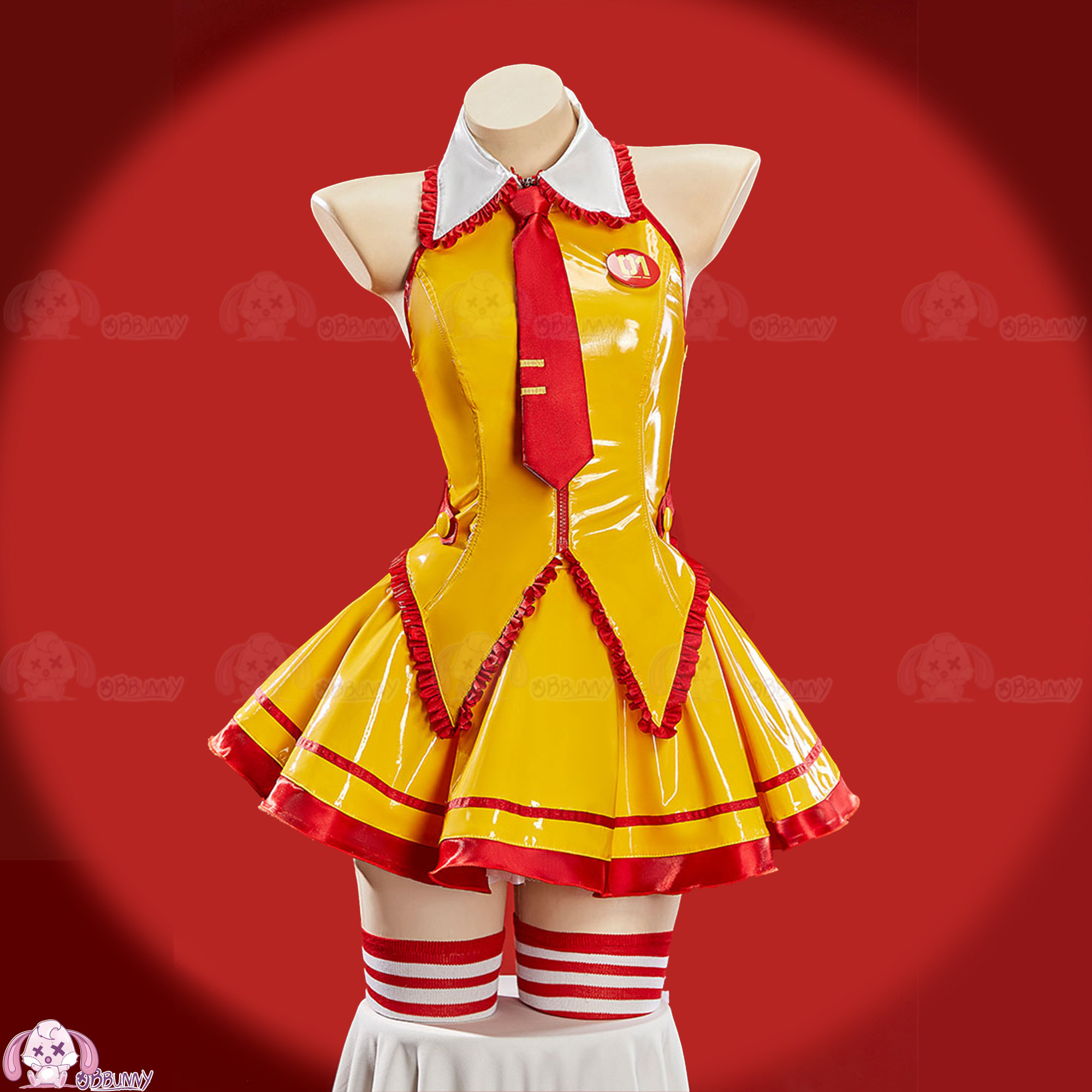 Miku Fanart Cosplay Costume PU – Anime Cosplay Miku Bewertung und Preis