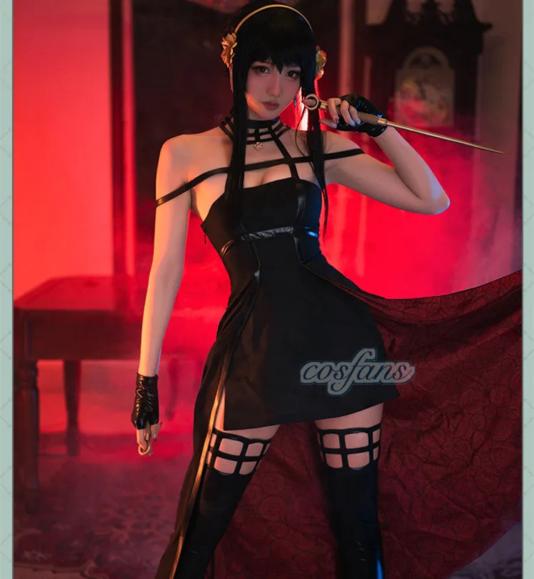Spy X Family Yor Forger Cospla – Anime Cosplay Yor Forger Bewertung und Preis