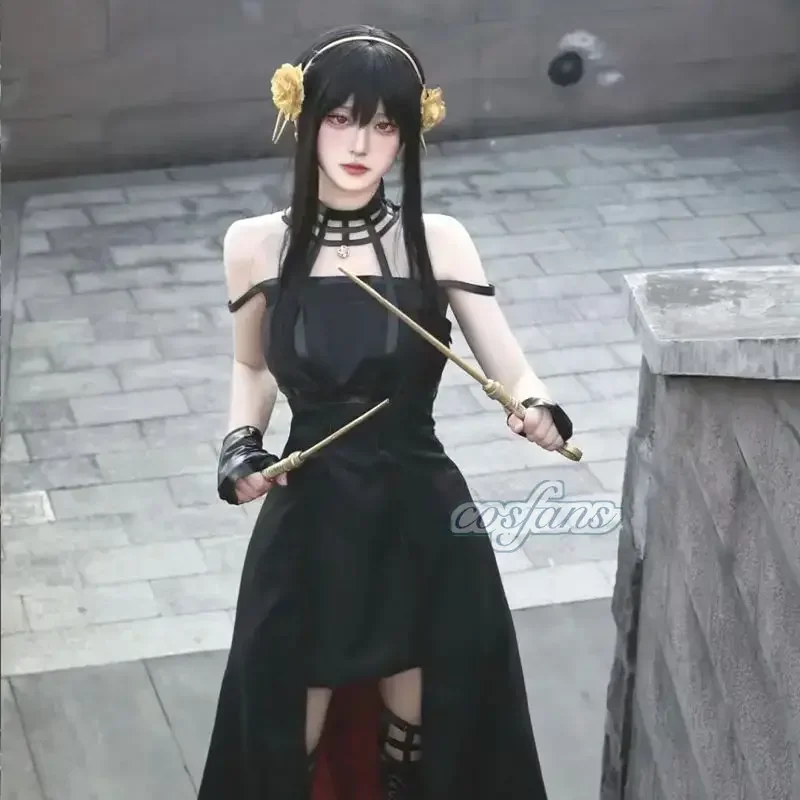 Spy X Family Yor Forger Cospla – Anime Cosplay Yor Forger Bewertung und Preis