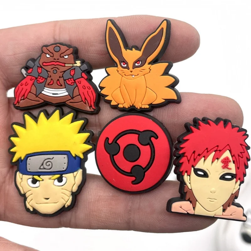 Random 5/10/20PCS Shoe Decorat – Anime Cosplay Naruto Bewertung und Preis