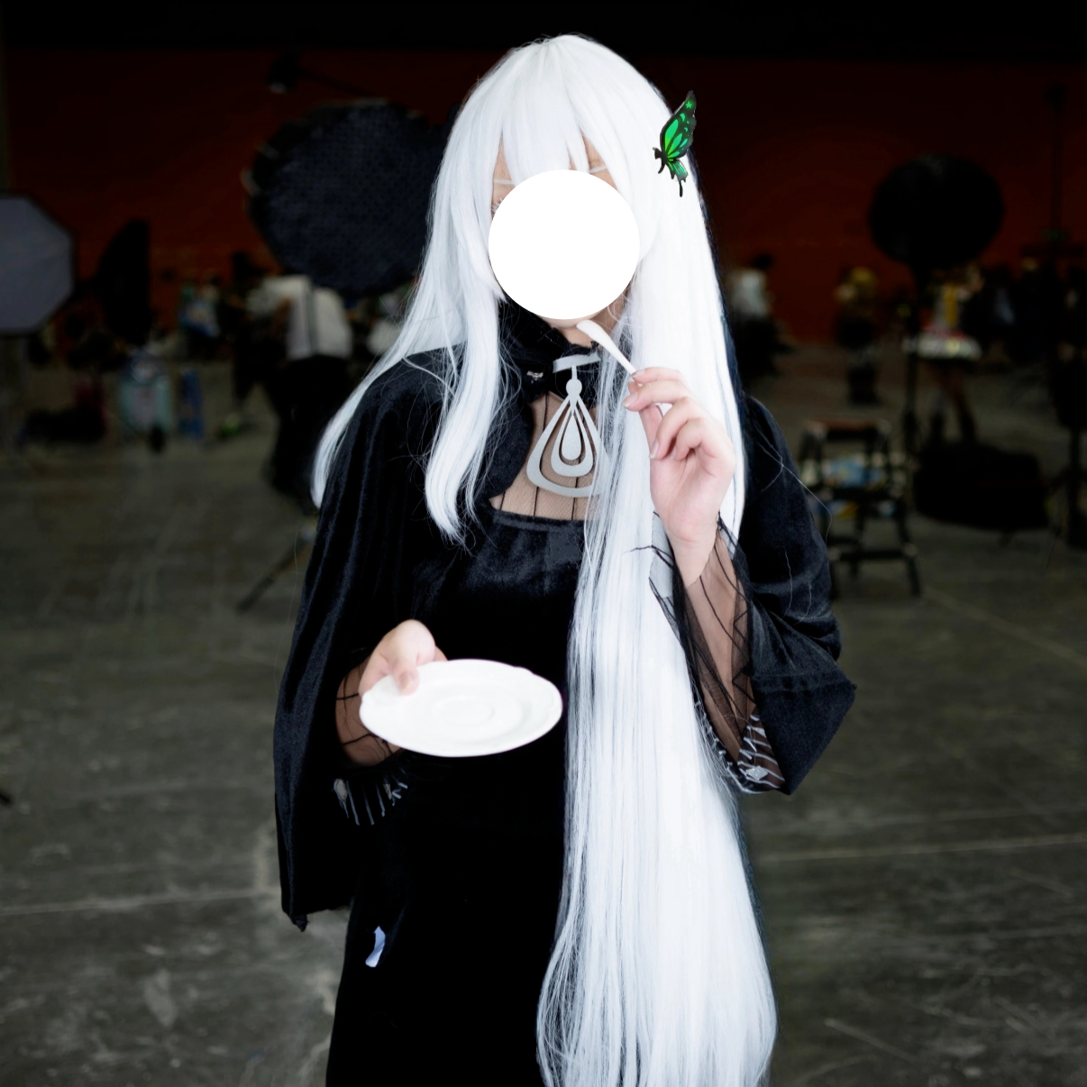 Echidna Cosplay Costume Black  – Anime Cosplay Re Zero Bewertung und Preis