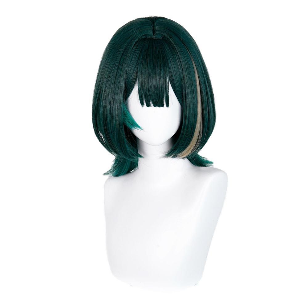 Anime Nefer Cosplay Wig Green  – Anime Cosplay Mujer Bewertung und Preis