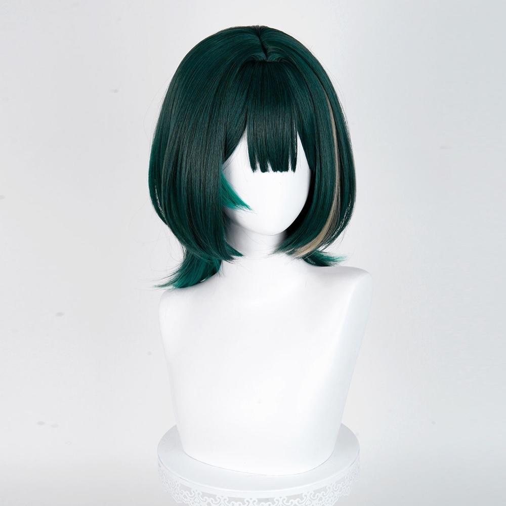 Anime Nefer Cosplay Wig Green  – Anime Cosplay Mujer Bewertung und Preis