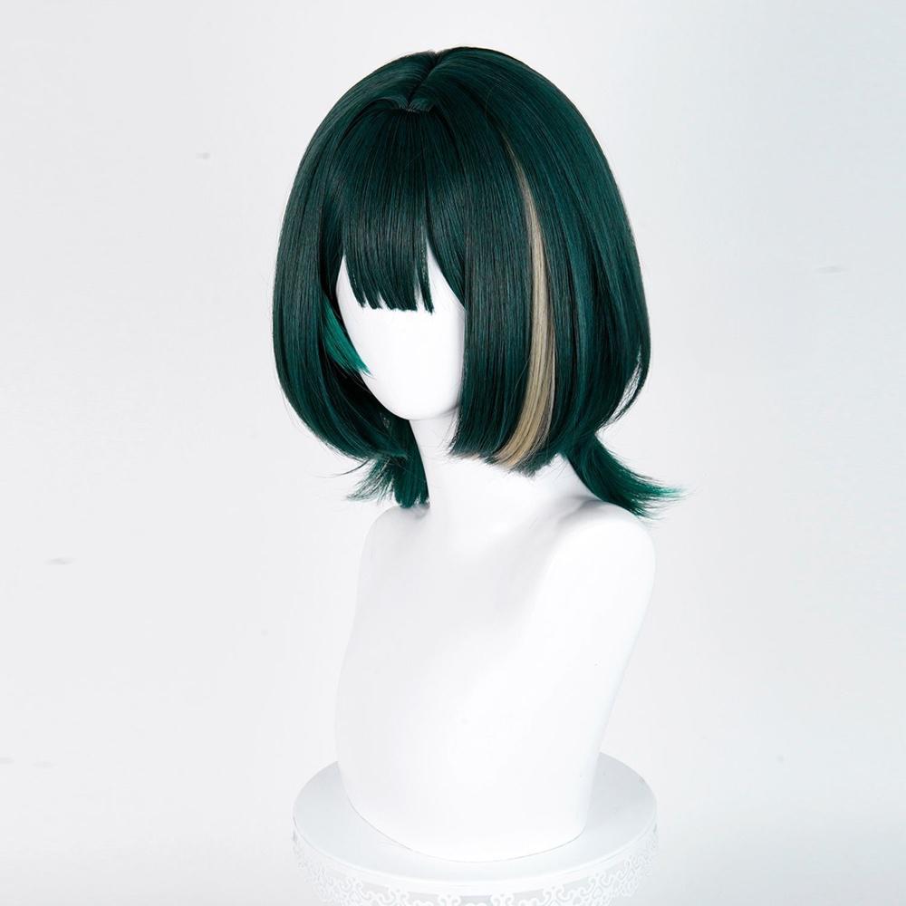 Anime Nefer Cosplay Wig Green  – Anime Cosplay Mujer Bewertung und Preis