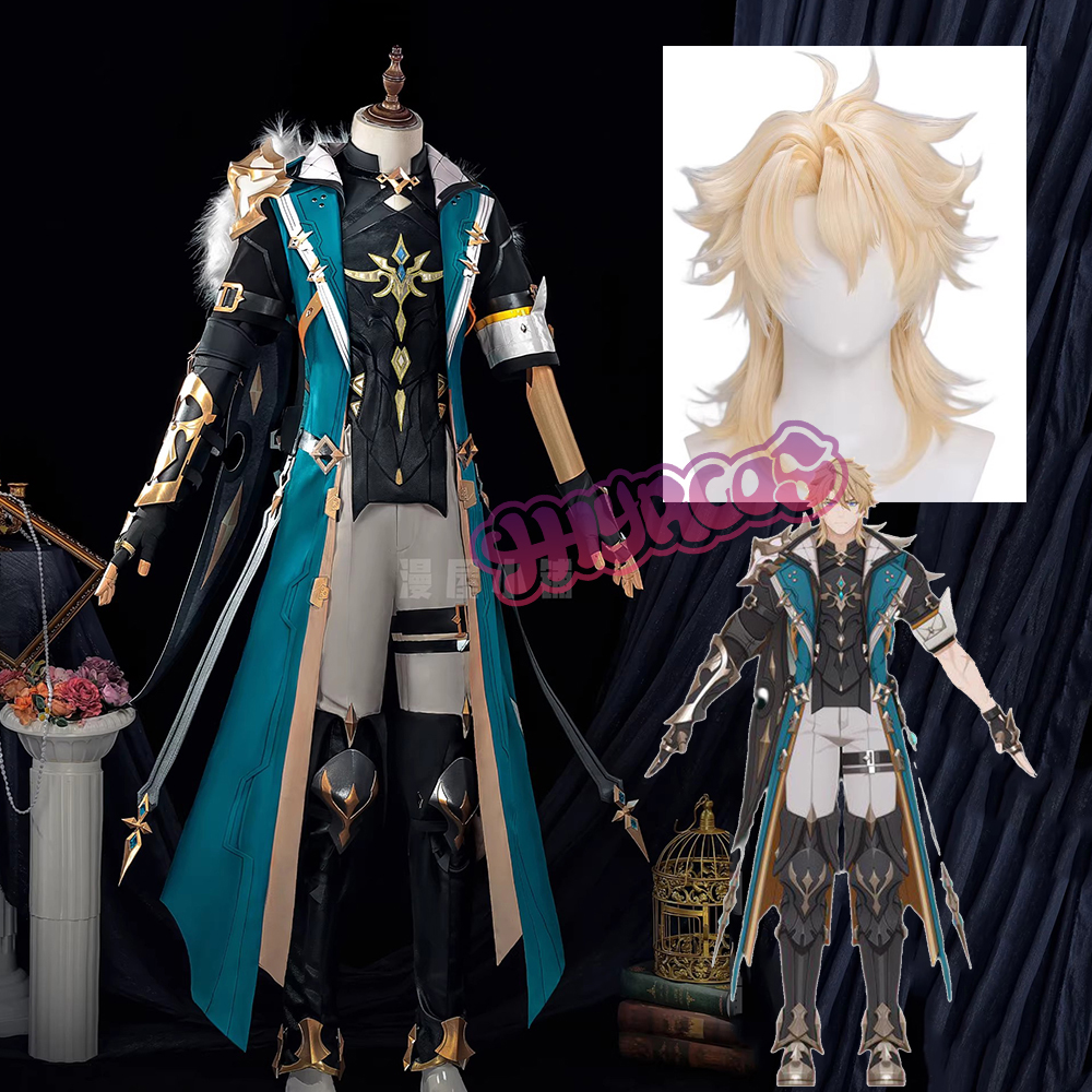 Genshin Impact Varka Cosplay C – Anime Cosplay Mujer Bewertung und Preis
