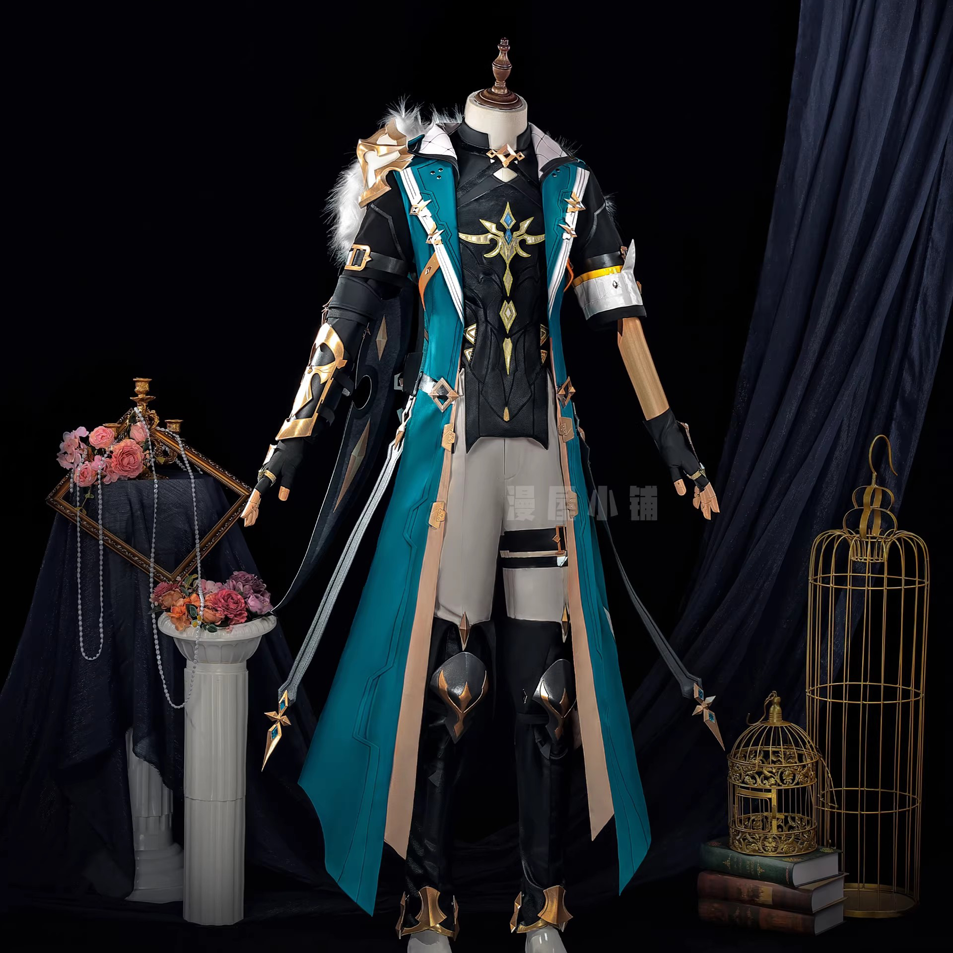 Genshin Impact Varka Cosplay C – Anime Cosplay Mujer Bewertung und Preis