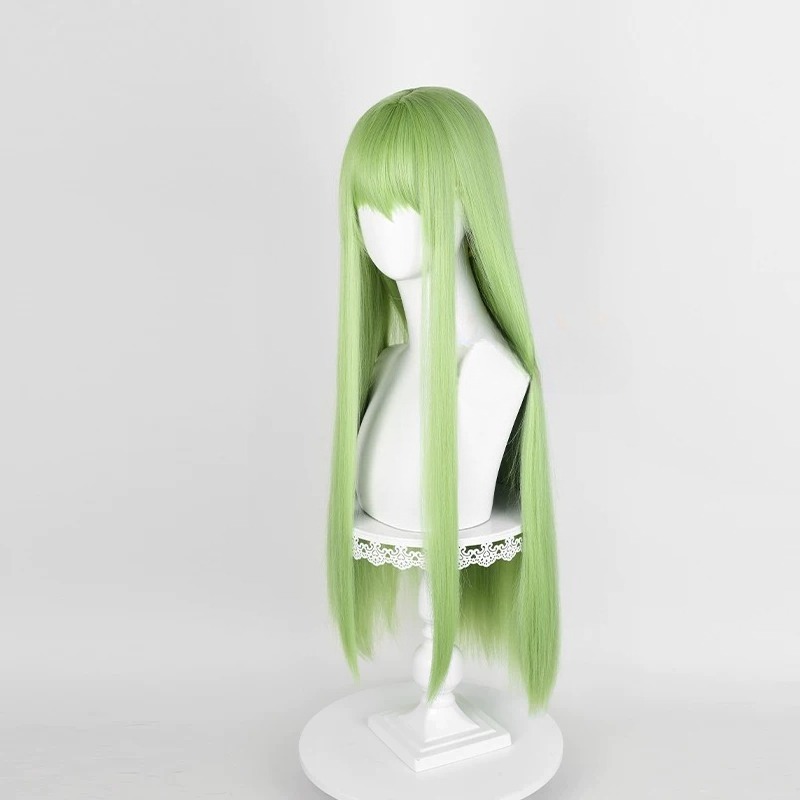 Anime CC Cosplay Green Wig Lon – Anime Cosplay Mujer Bewertung und Preis