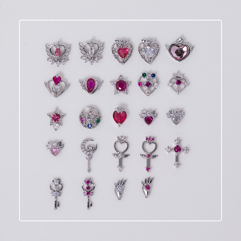 10 PCS mix Silver Pretty Soldi – Sailor Moon Wand Bewertung und Preis
