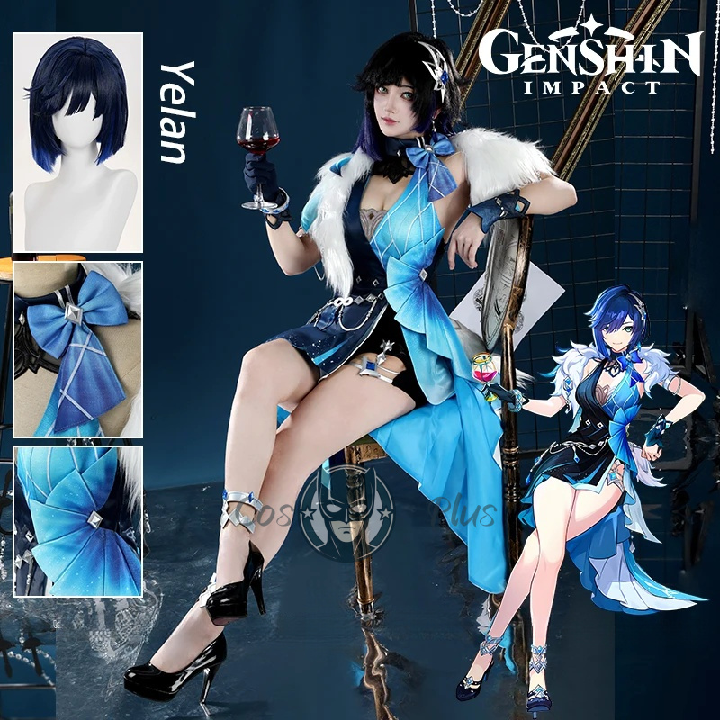 Genshin Impact Yelan Cosplay C – Anime Cosplay Girls Bewertung und Preis