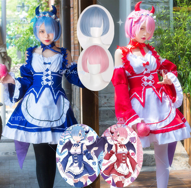 Anime Re Zero Rem Cosplay Cost – Anime Cosplay Re Zero Bewertung und Preis