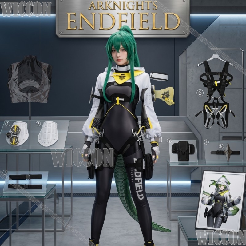 Arknights Endfield fluorite Co – Anime Cosplay Outfits Female Bewertung und Preis