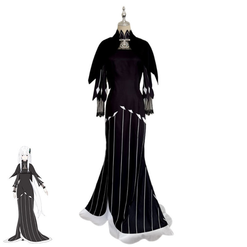 Re:Zero Echidna Cosplay Costum – Anime Cosplay Re Zero Bewertung und Preis