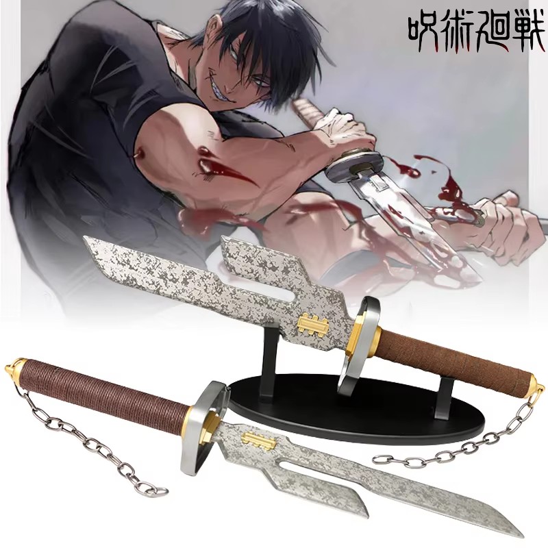 45cm Metal Fushiguro Toji Swor – Anime Cosplay Real Bewertung und Preis